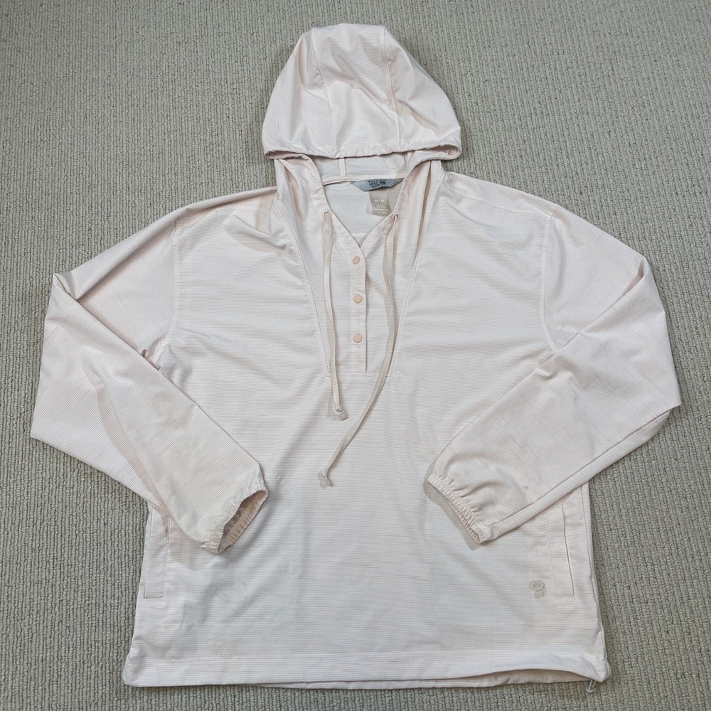 Mountain Hardwear Women's Med Mallorca Stretch Long Sleeve Pullover Windbreaker